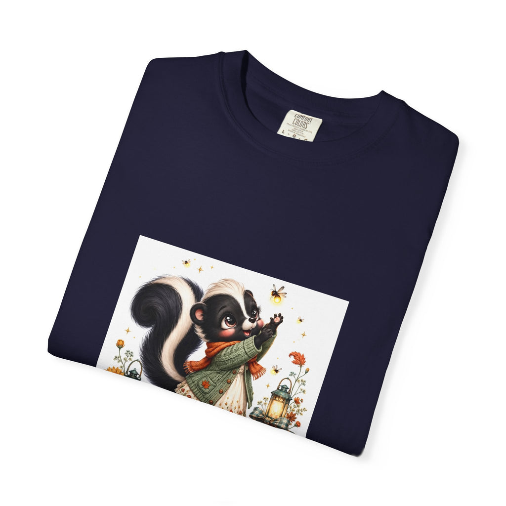 Chasing the Last Firefly Skunk Graphic T-Shirt
