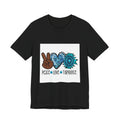 Peace • Love • Turquoise T-Shirt — Boho Peace Sign & Mandala Tee