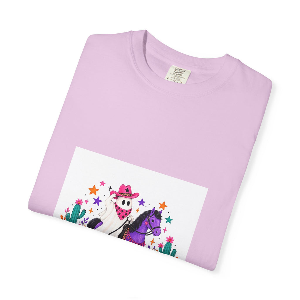 Day of the Dead Cowboy Horse T-Shirt — Cute Día de los Muertos Skeleton Rider Design