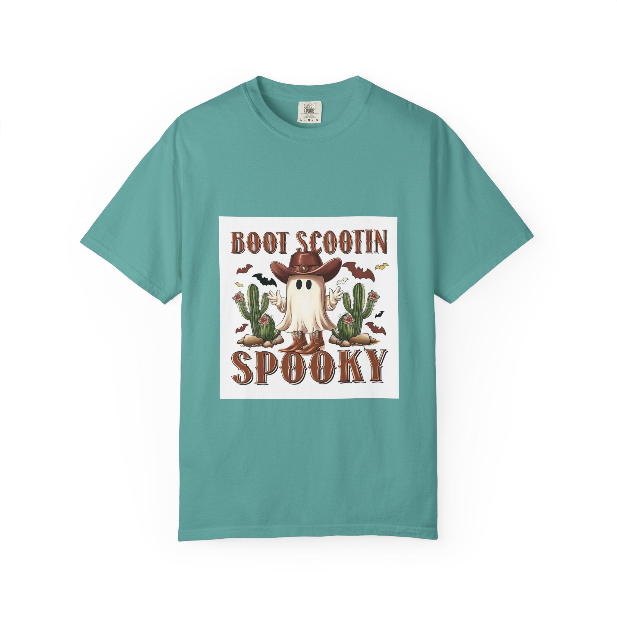 Boot Scootin' Spooky Ghost T-Shirt
