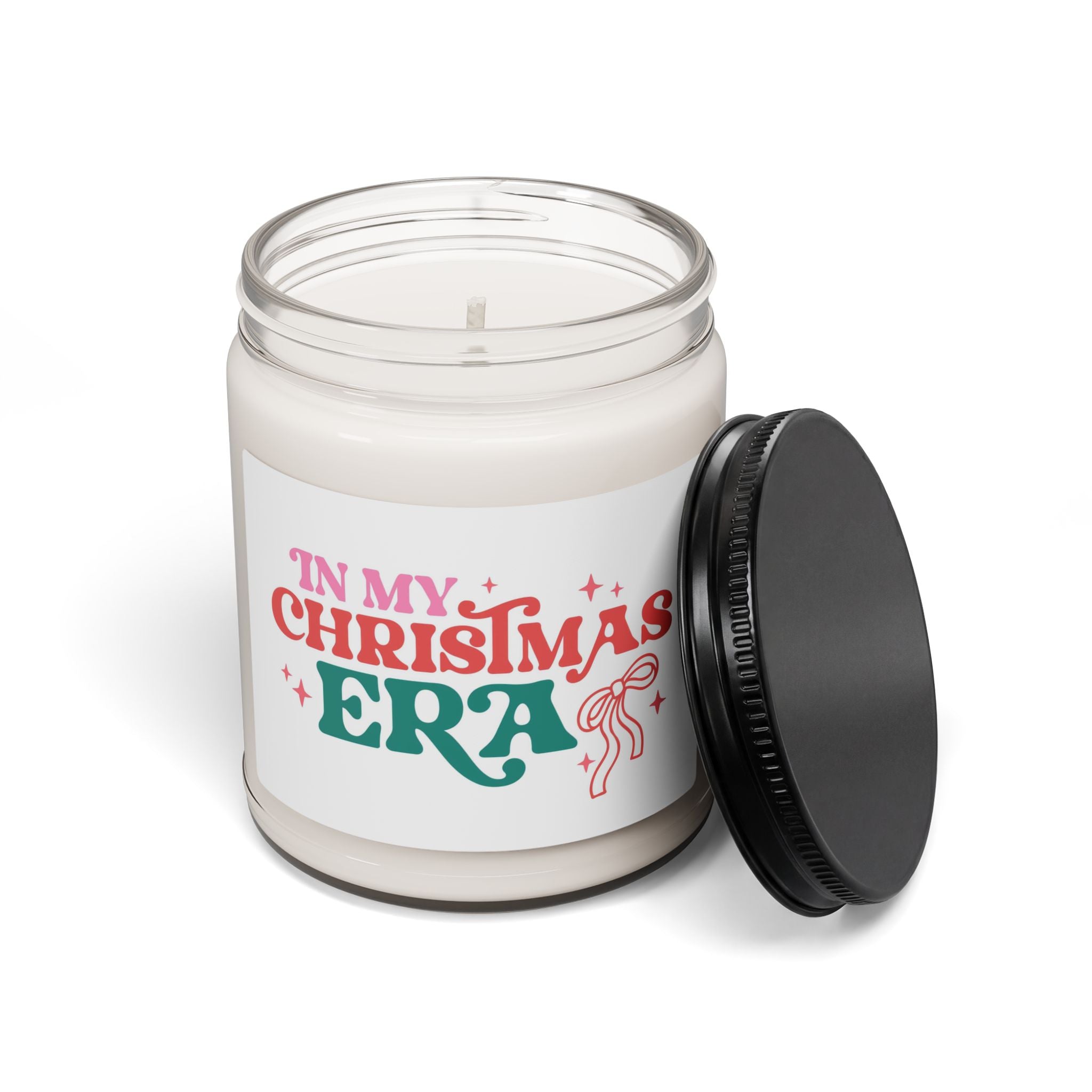 Christmas Era Scented Soy Candle — 9oz Holiday Aromatherapy Jar