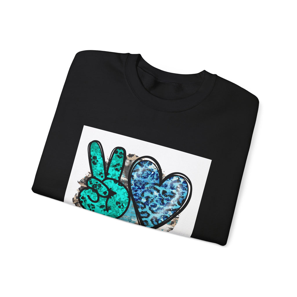 Rodeo Peace & Heart Crewneck Sweatshirt