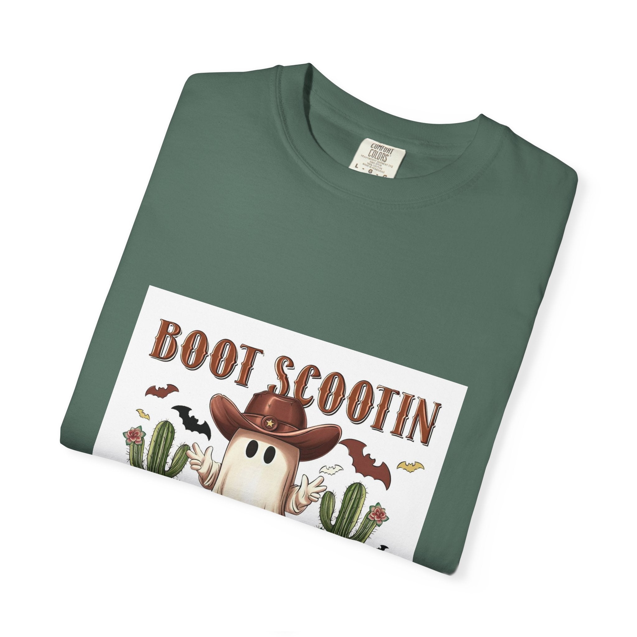 Boot Scootin' Spooky Ghost T-Shirt