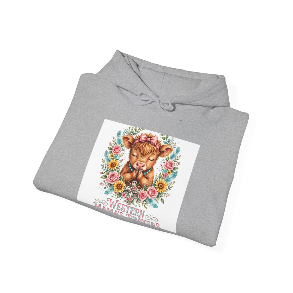 Mama Bear Floral Hoodie - 'We Turned Out So Loved' Cozy Women's Sweatshirt