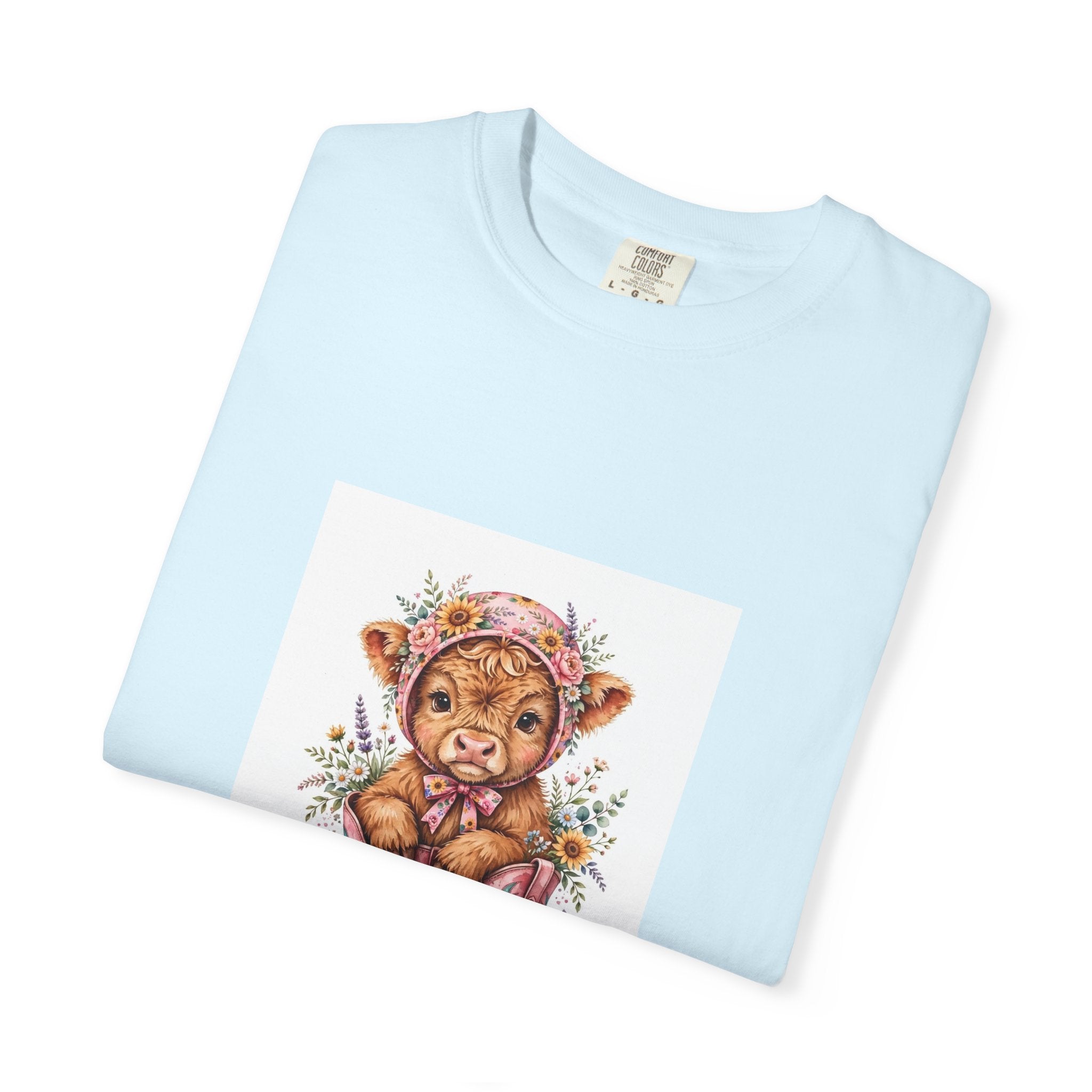 Tiger Cub Floral Tee — "Momma's Little Snugglepunch" Cute Baby Animal T-Shirt