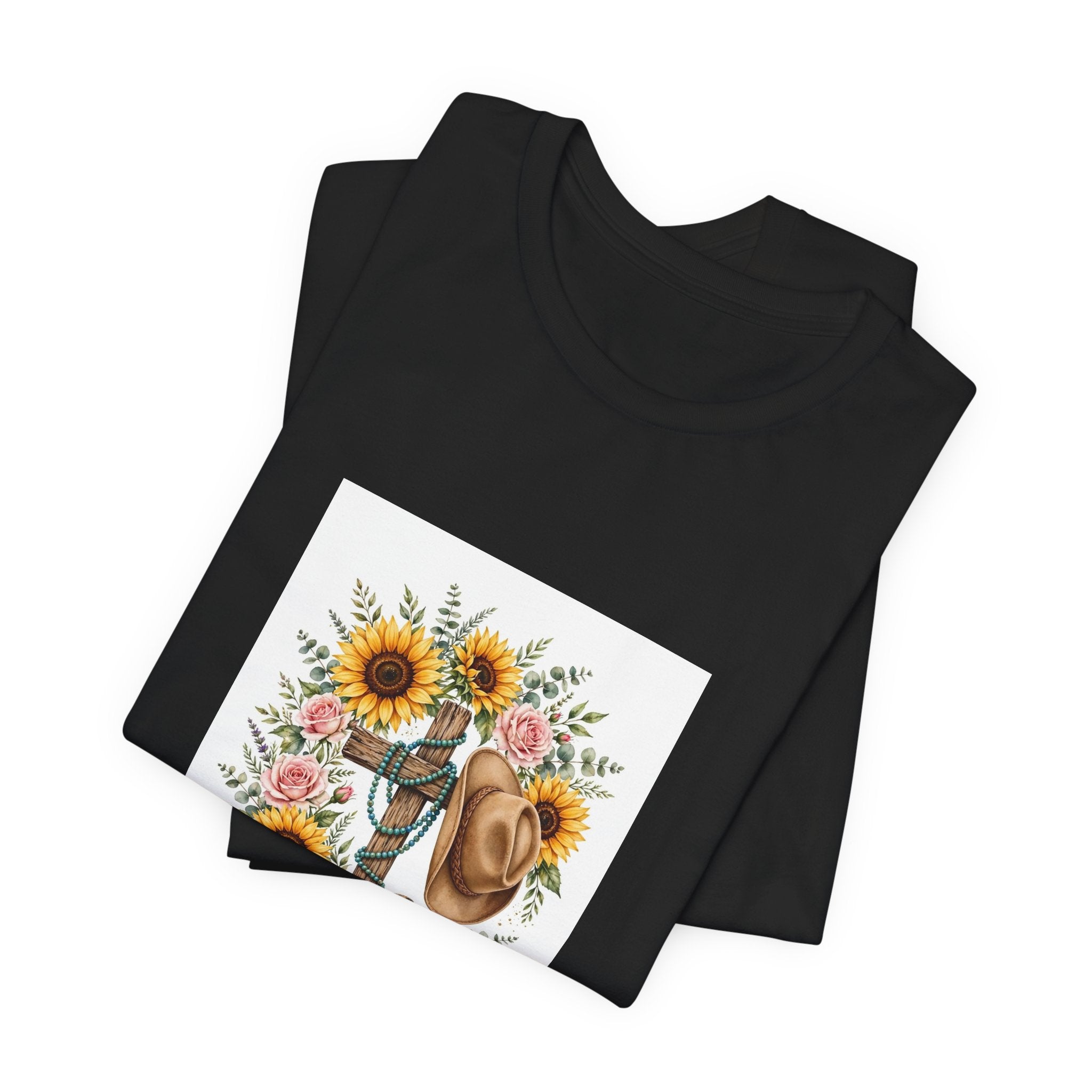 Faith Family Ranch Sunflower Western Tee