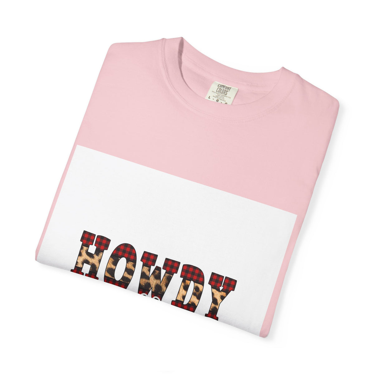 Howdy y'all T-Shirt — Plaid Western Graphic Tee