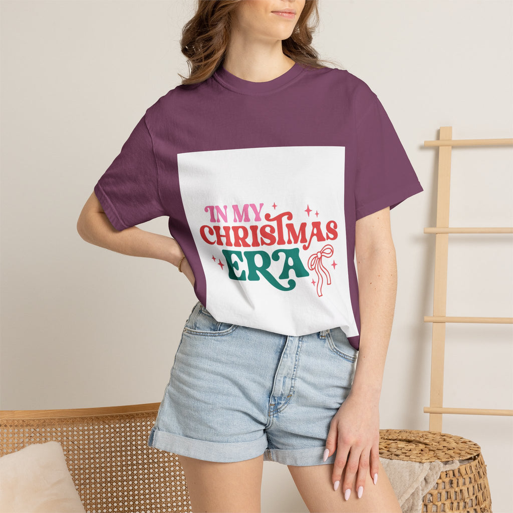 T-Shirt — "In My Christmas Era" Retro Holiday Graphic Tee
