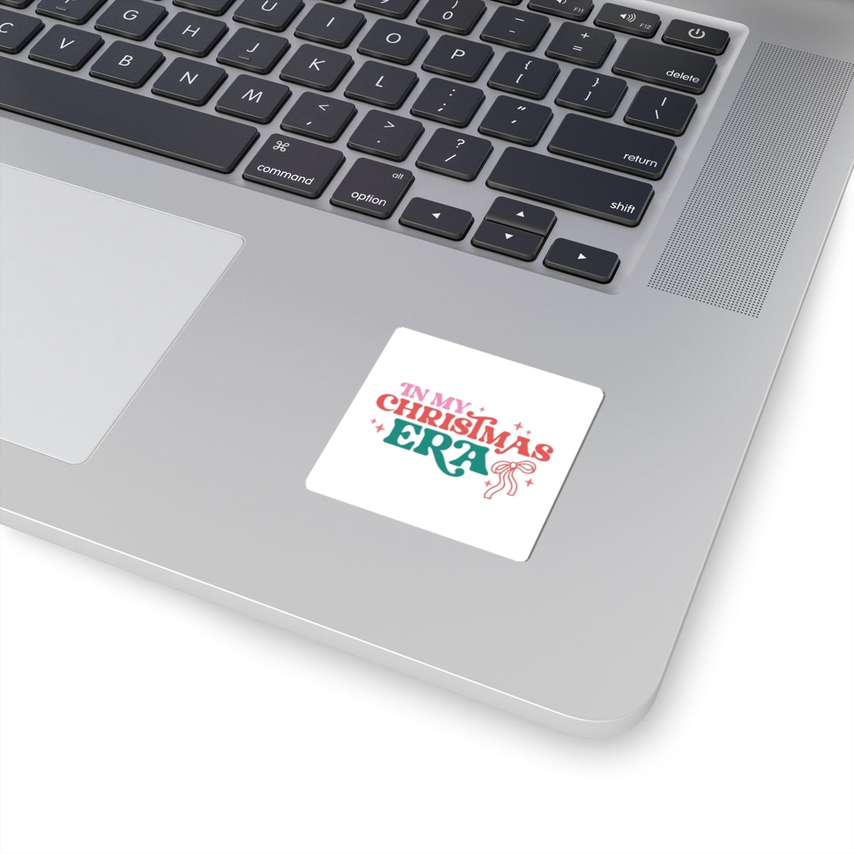 Kiss-Cut Sticker — "In My Christmas Era" Retro Holiday Decal