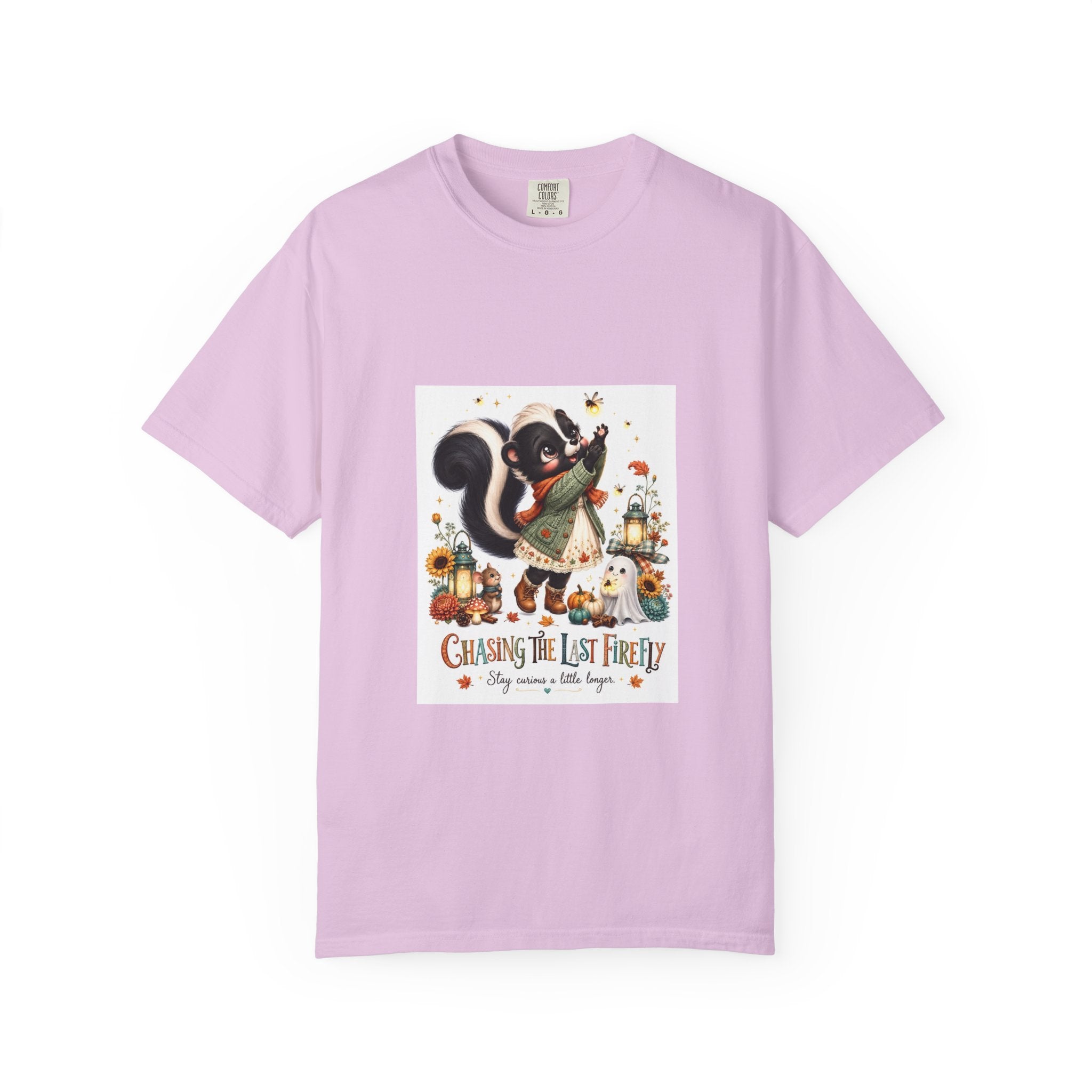 Chasing the Last Firefly Skunk Graphic T-Shirt