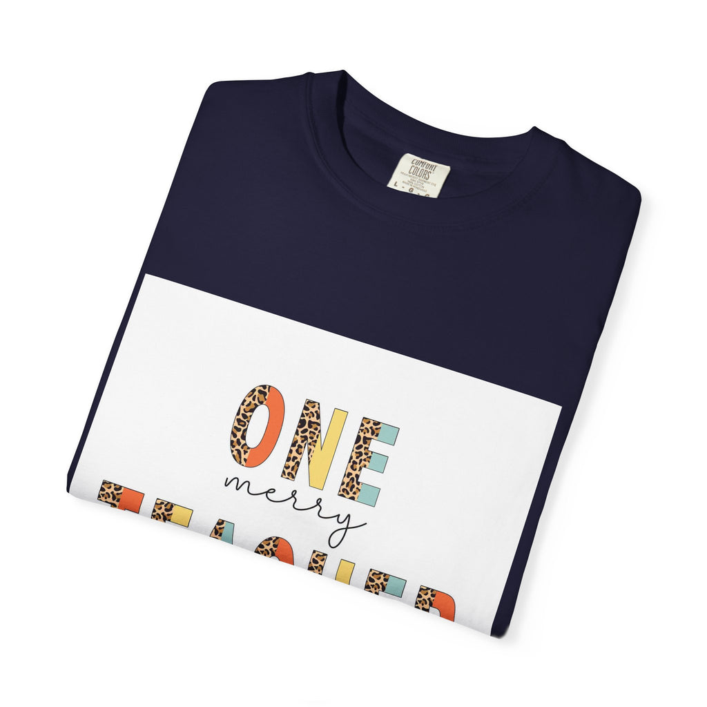 Teacher One More T-Shirt — 'One More Teacher' Cute Apple Design for Educators