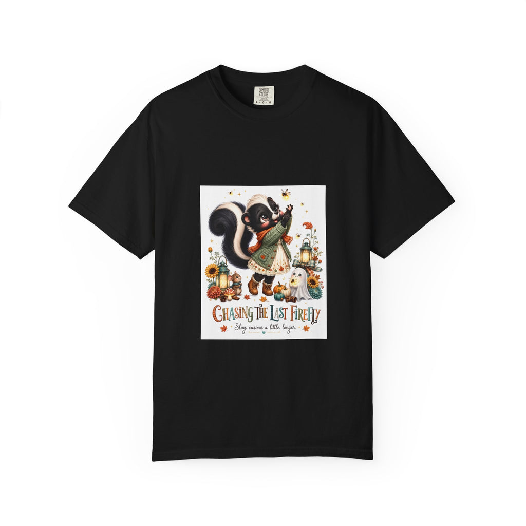 Chasing the Last Firefly Skunk Graphic T-Shirt
