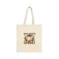 Spooky Ghost Tote Bag – "Boot Scootin' Spooky" Halloween Canvas Shopper
