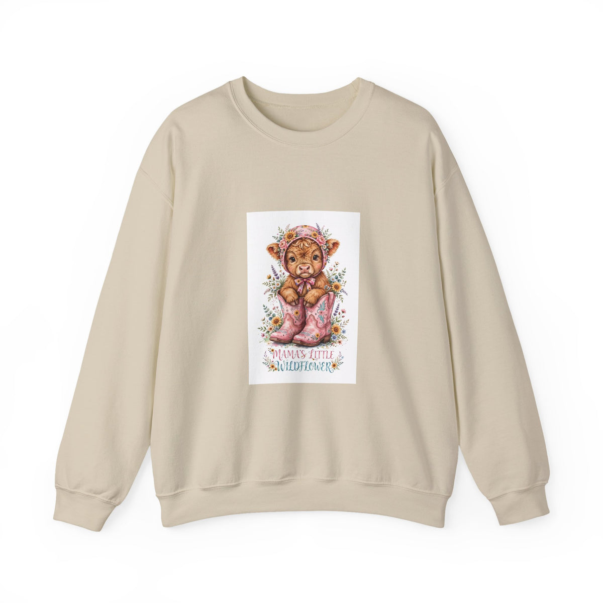 Bear Cub Valentine Sweatshirt - "Be Mine Little Valentine" Cute Teddy Graphic Crewneck