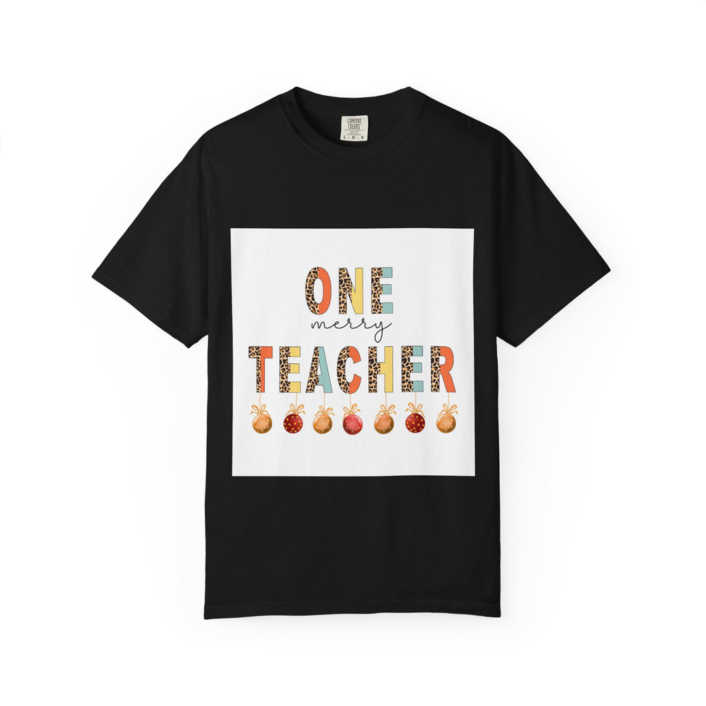 Teacher One More T-Shirt — 'One More Teacher' Cute Apple Design for Educators