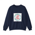Crewneck Sweatshirt — “Ho Ho Holy Sh!t What a Year” Retro Santa Christmas Sweatshirt