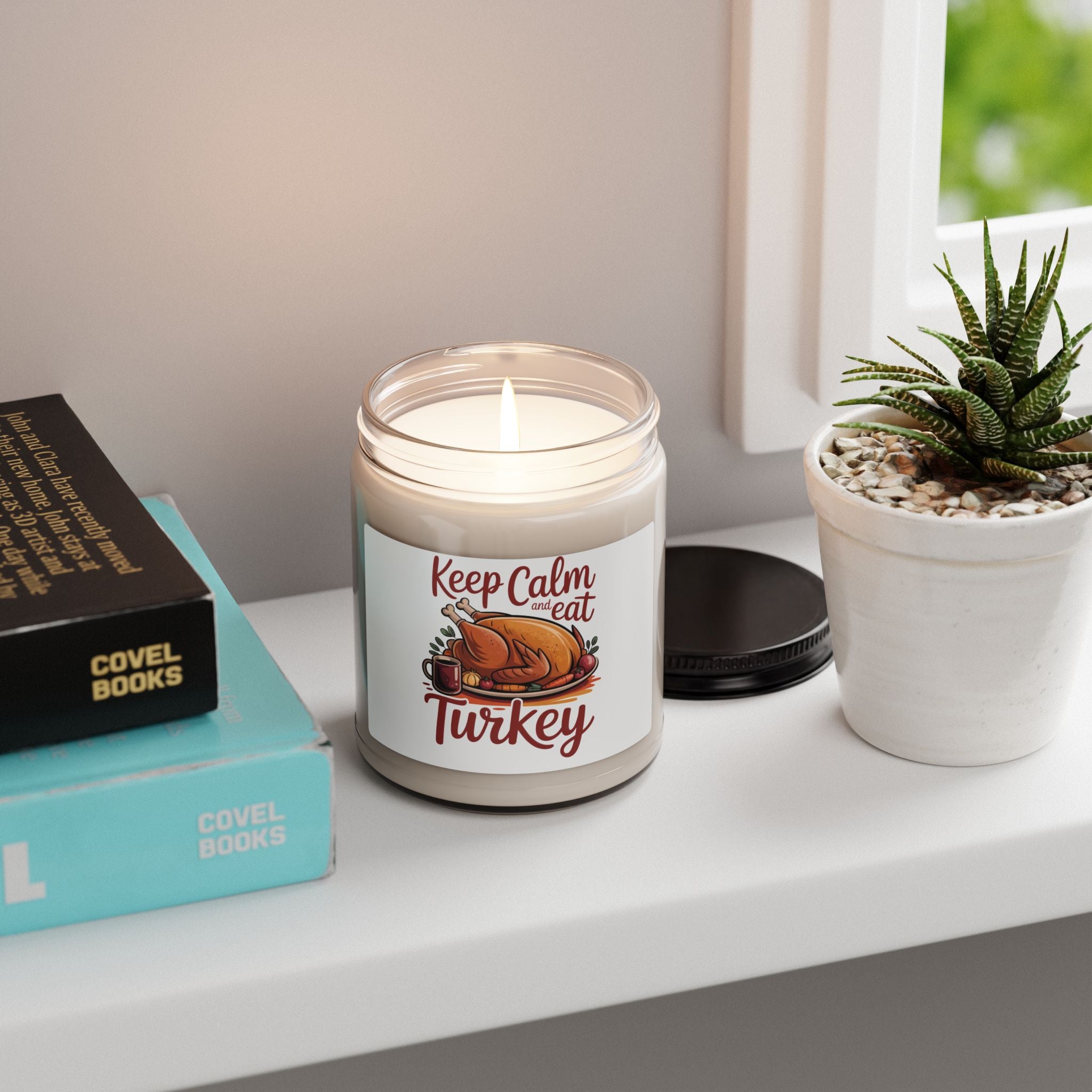 Keep Calm and Eat Turkey — Scented Soy Candle (9 oz)