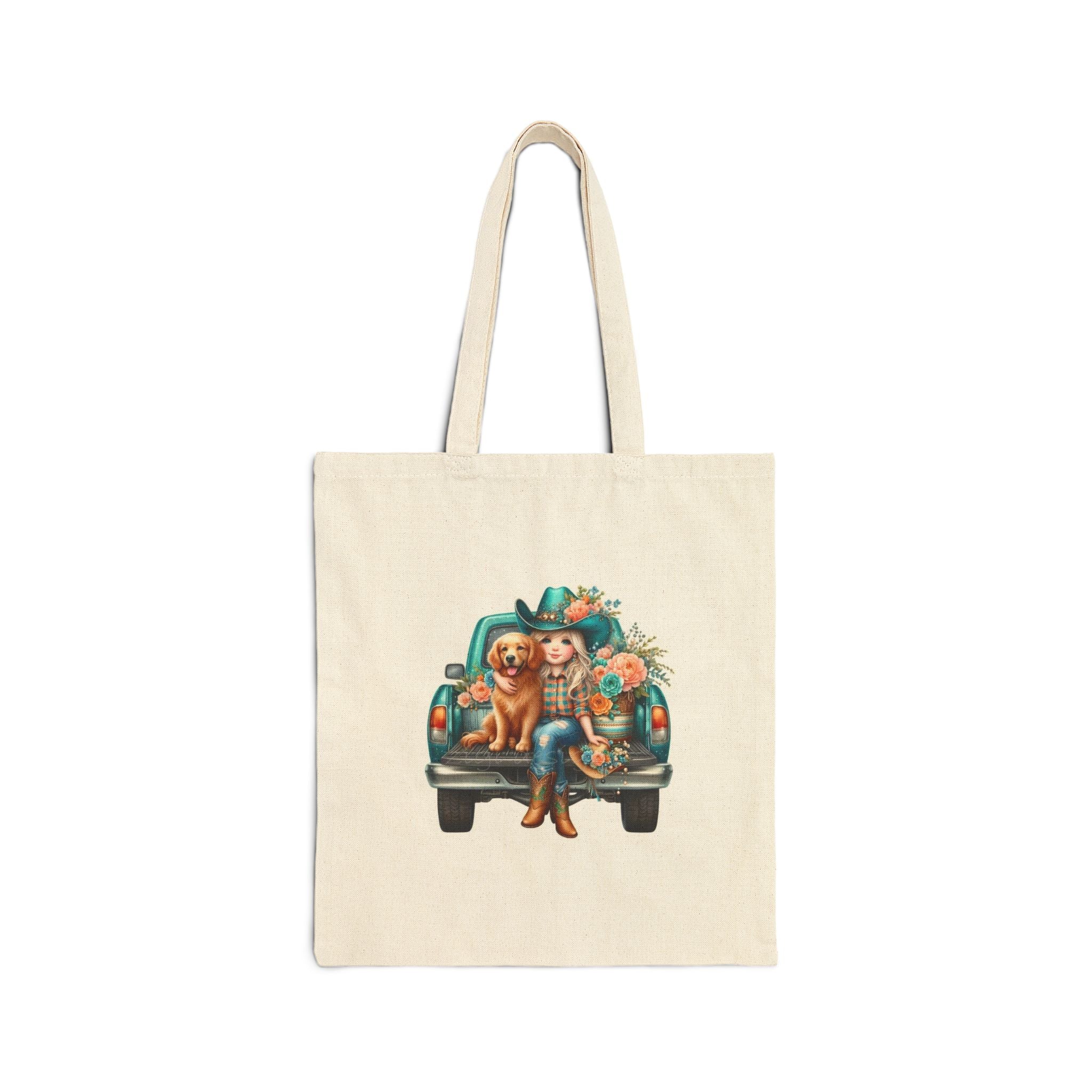 Cotton Canvas Tote Bag
