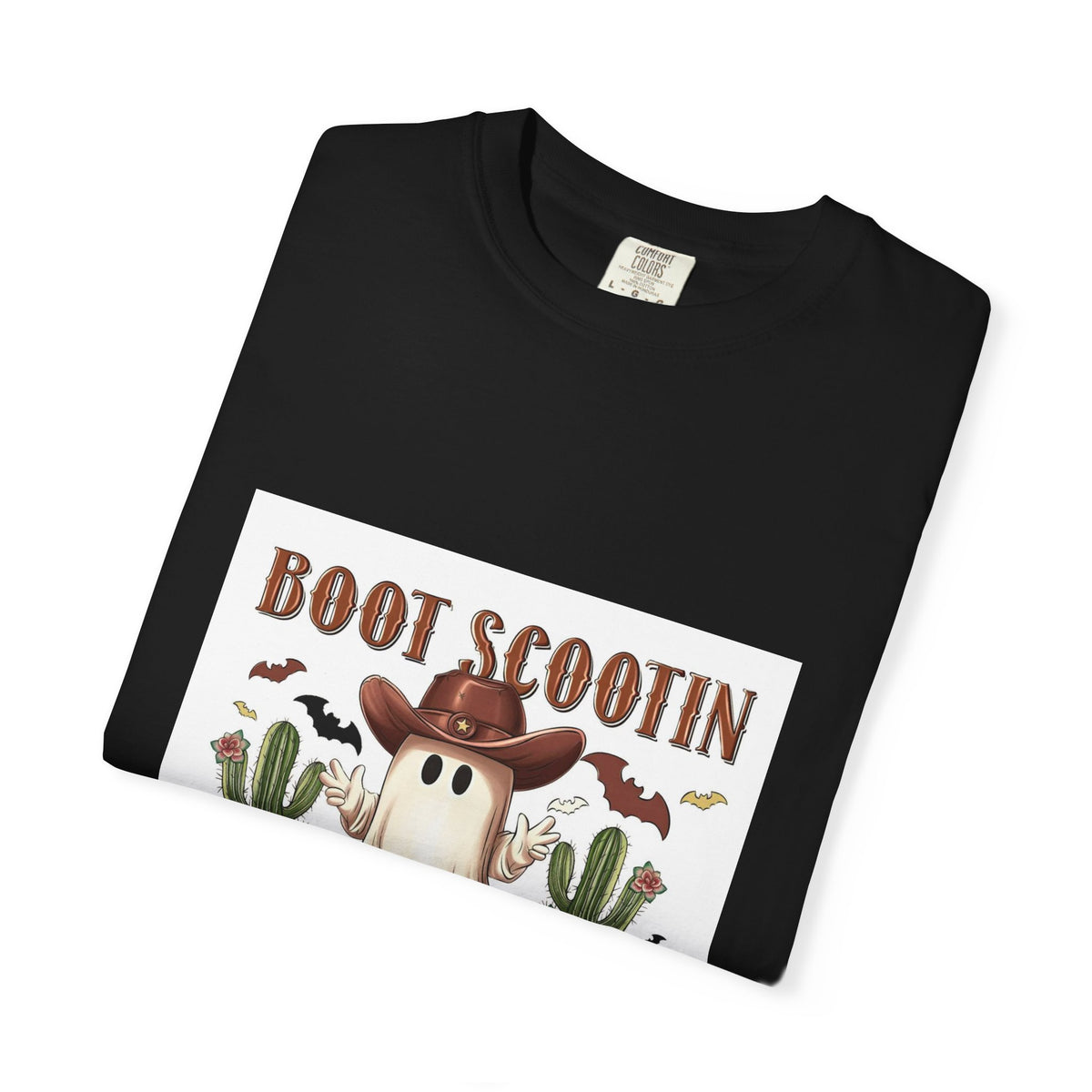 Boot Scootin' Spooky Ghost T-Shirt