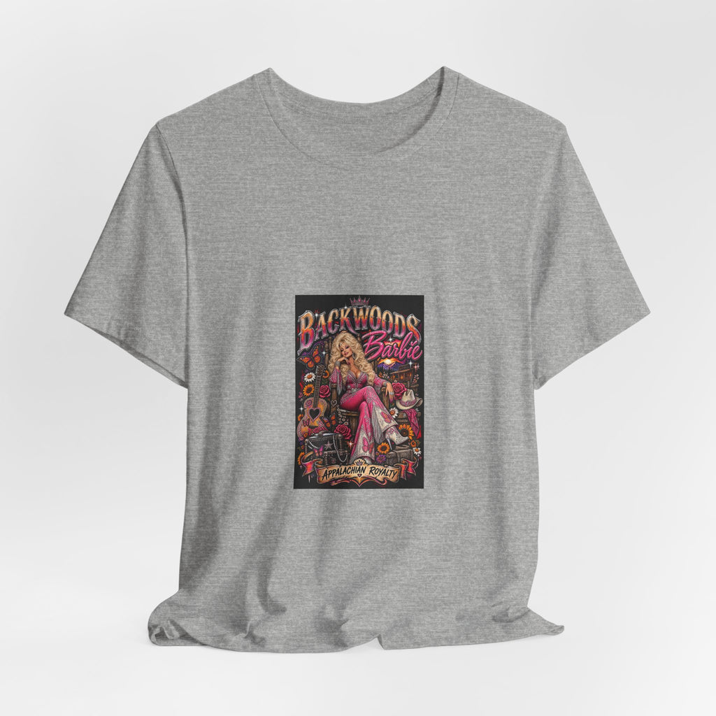 Backwoods Babe Graphic Tee — Retro Pinup Smoking Art T-Shirt