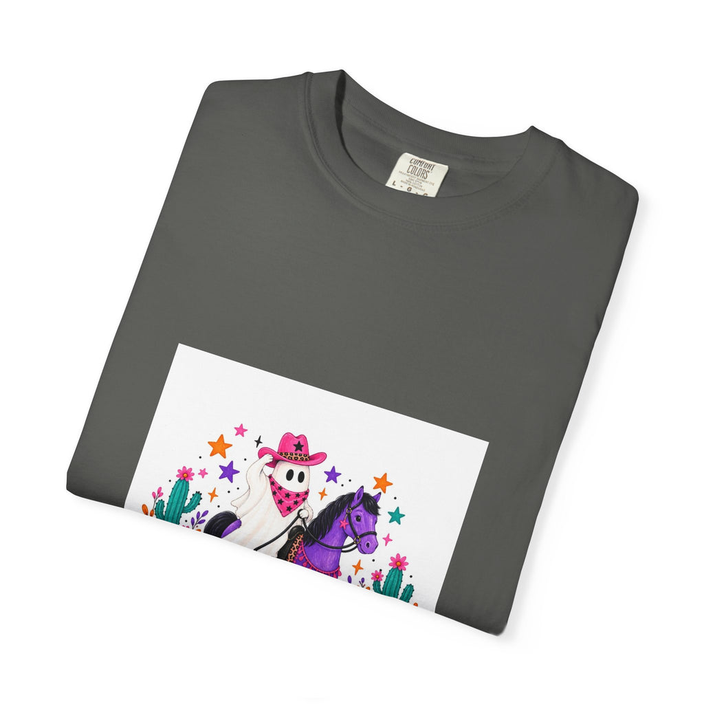 Day of the Dead Cowboy Horse T-Shirt — Cute Día de los Muertos Skeleton Rider Design