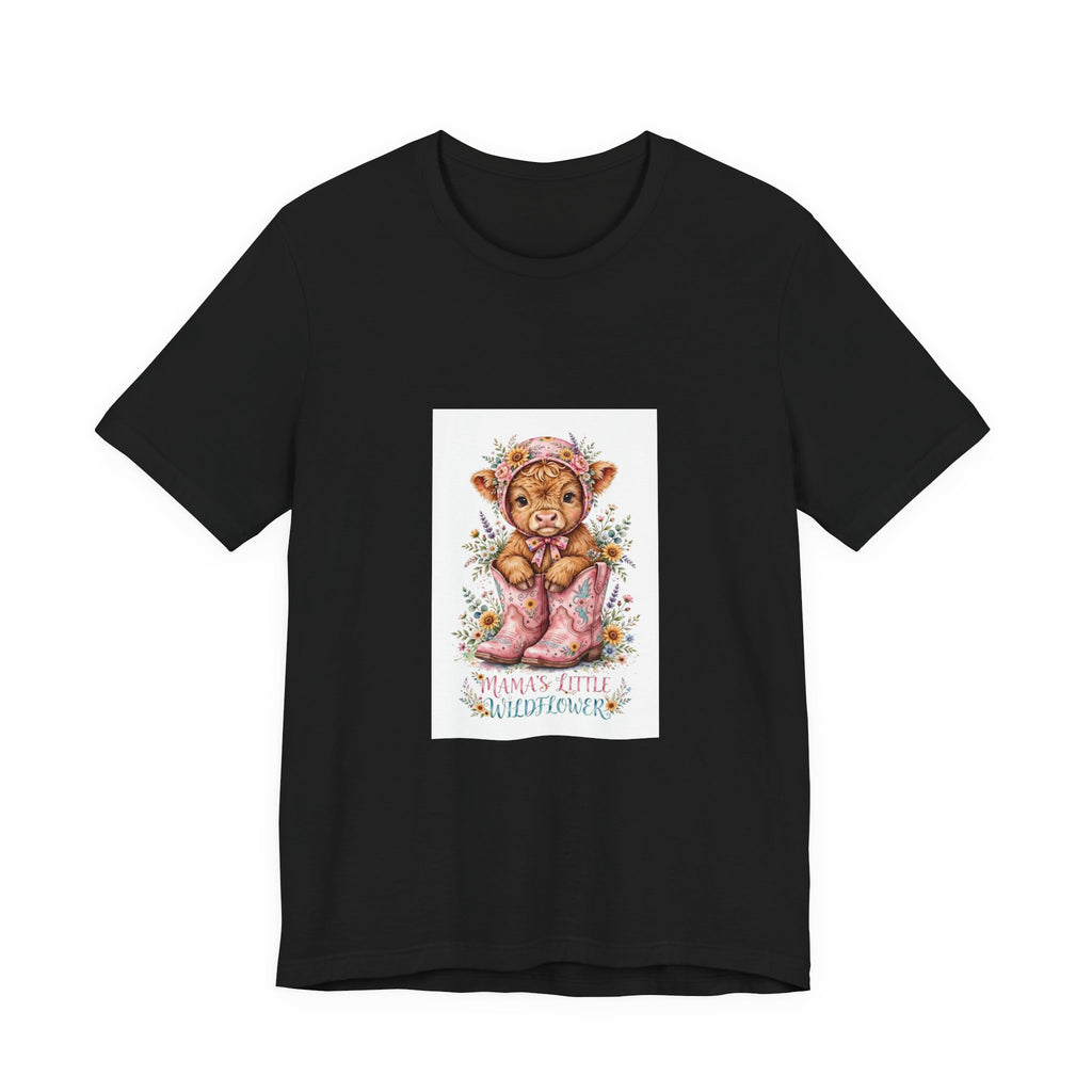 Mama's Little Wildflower Baby Bear Tee