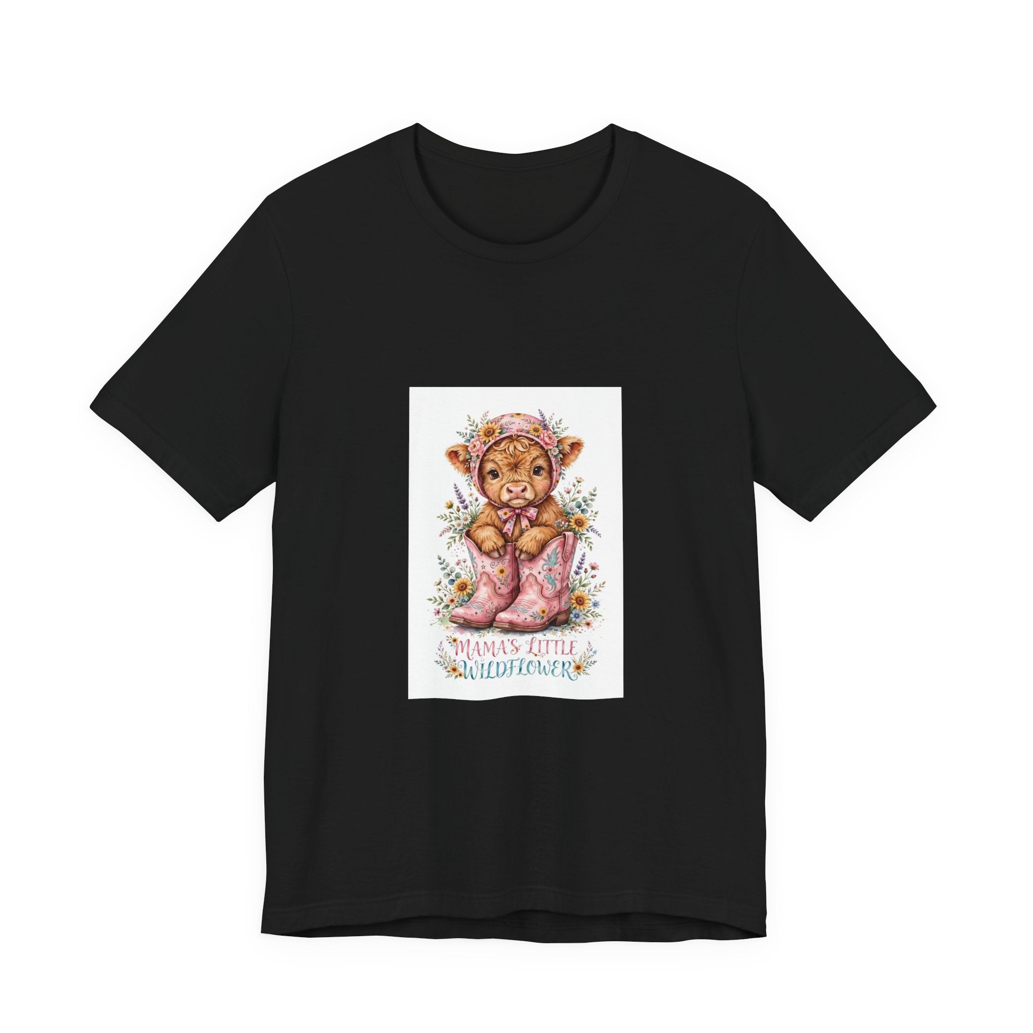 Mama's Little Wildflower Baby Bear Tee
