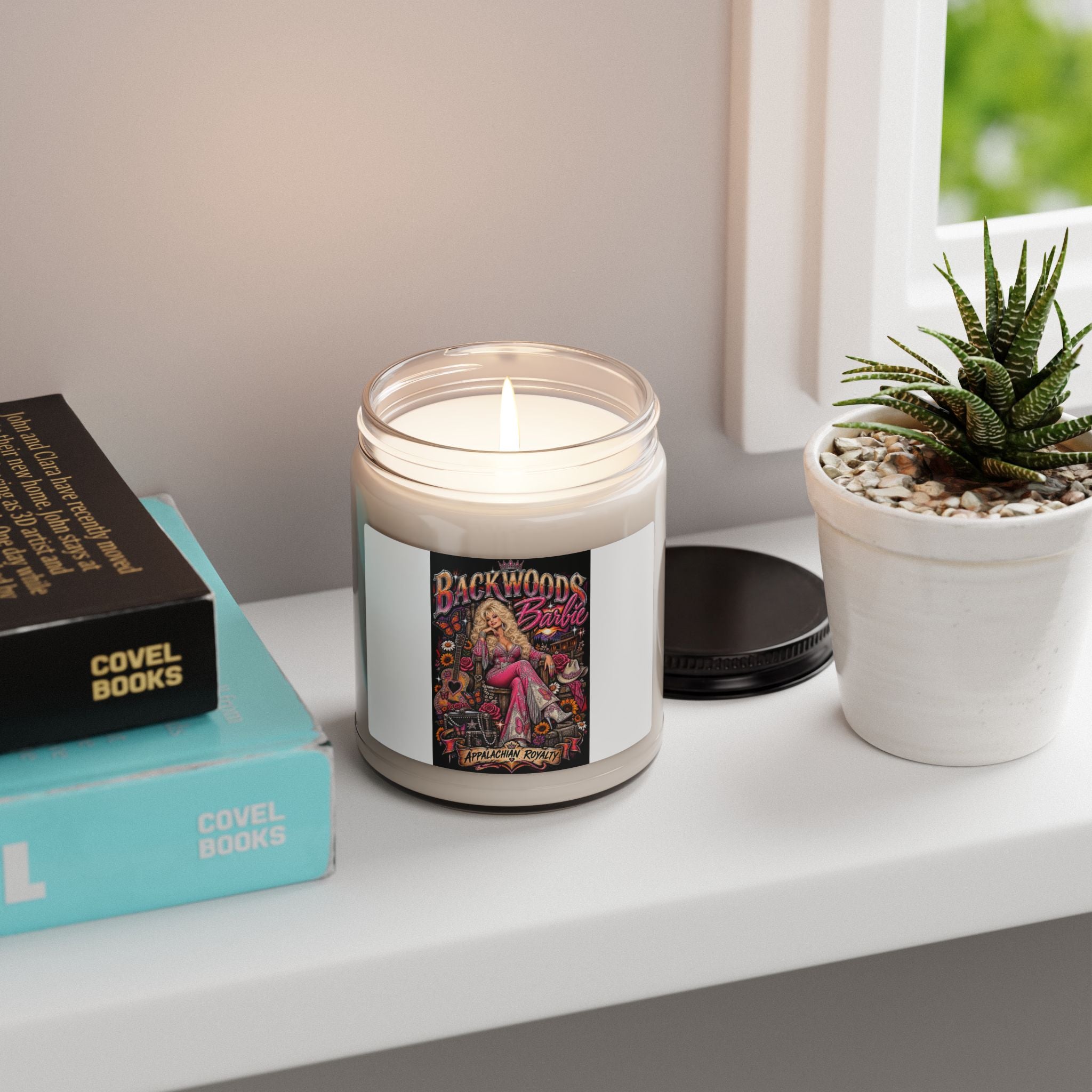 Backwoods Barbie Scented Soy Candle — 9oz Appalachian Roots Fragrance