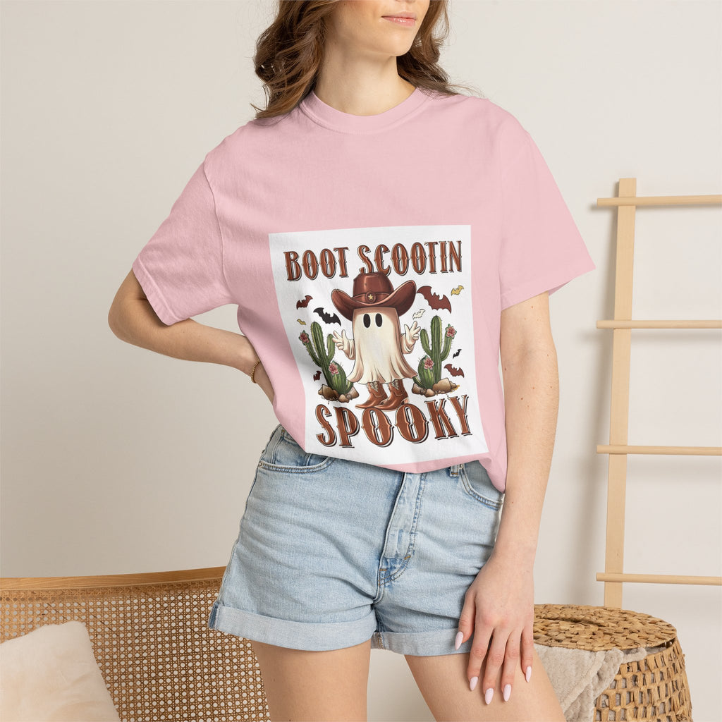 Boot Scootin' Spooky Ghost T-Shirt