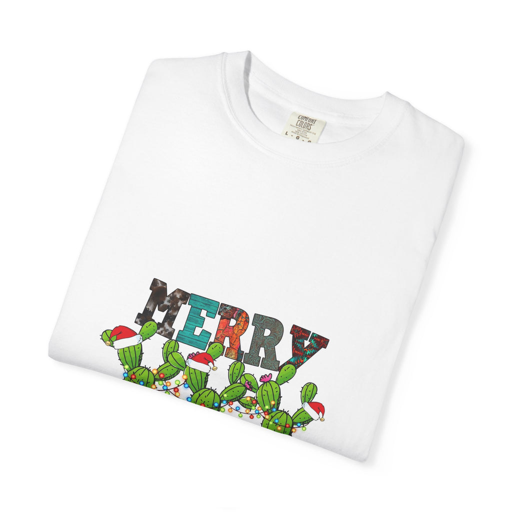 Merry Christmas Cactus T-Shirt