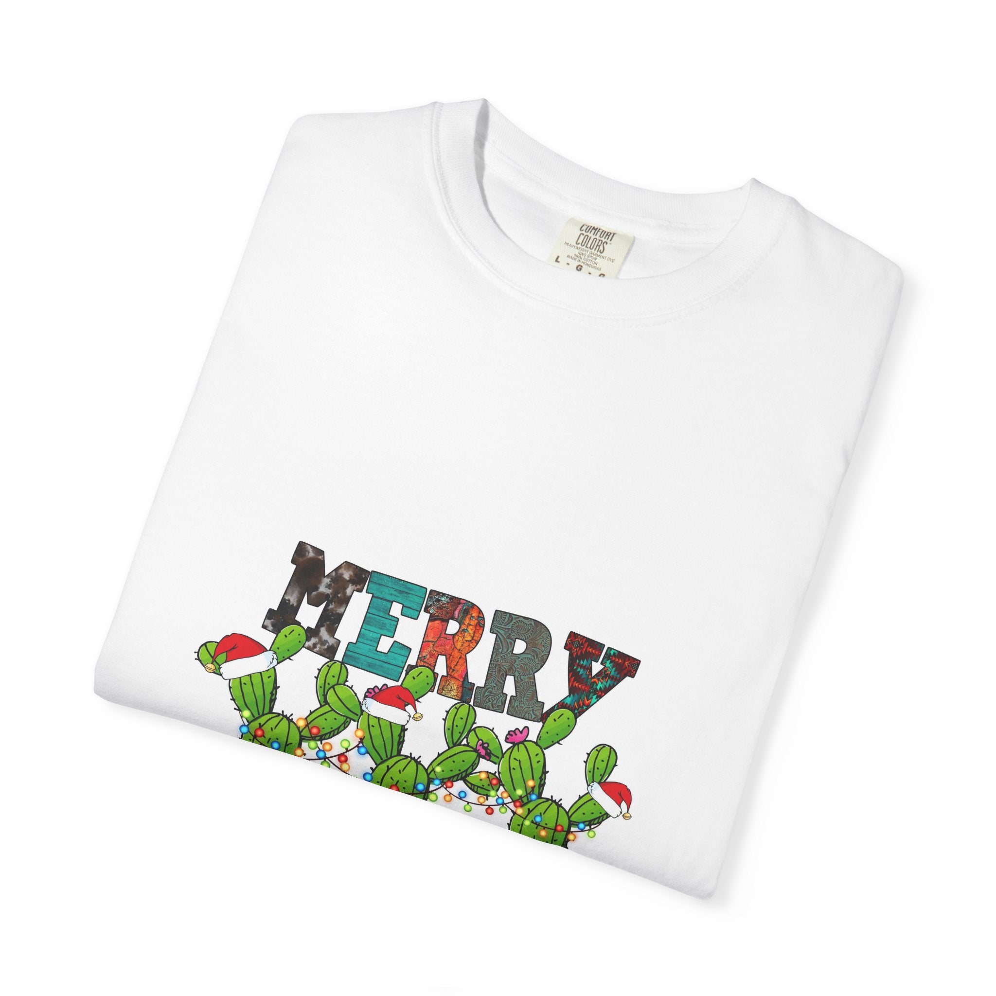 Merry Christmas Cactus T-Shirt