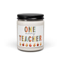 One Merry Teacher Scented Soy Candle – 9oz Holiday Teacher Gift