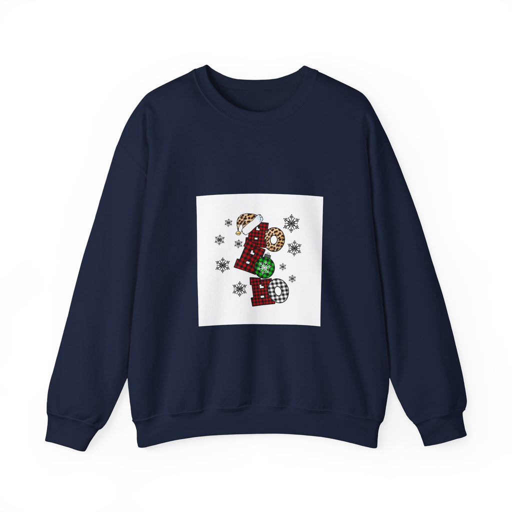 2023 Cozy Christmas Crewneck Sweatshirt — Festive '2023' Snowflake Design