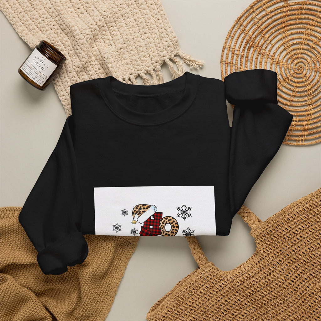 2023 Cozy Christmas Crewneck Sweatshirt — Festive '2023' Snowflake Design
