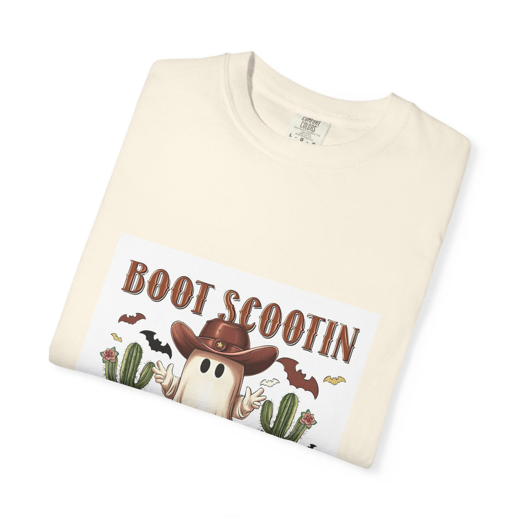 Boot Scootin' Spooky Ghost T-Shirt