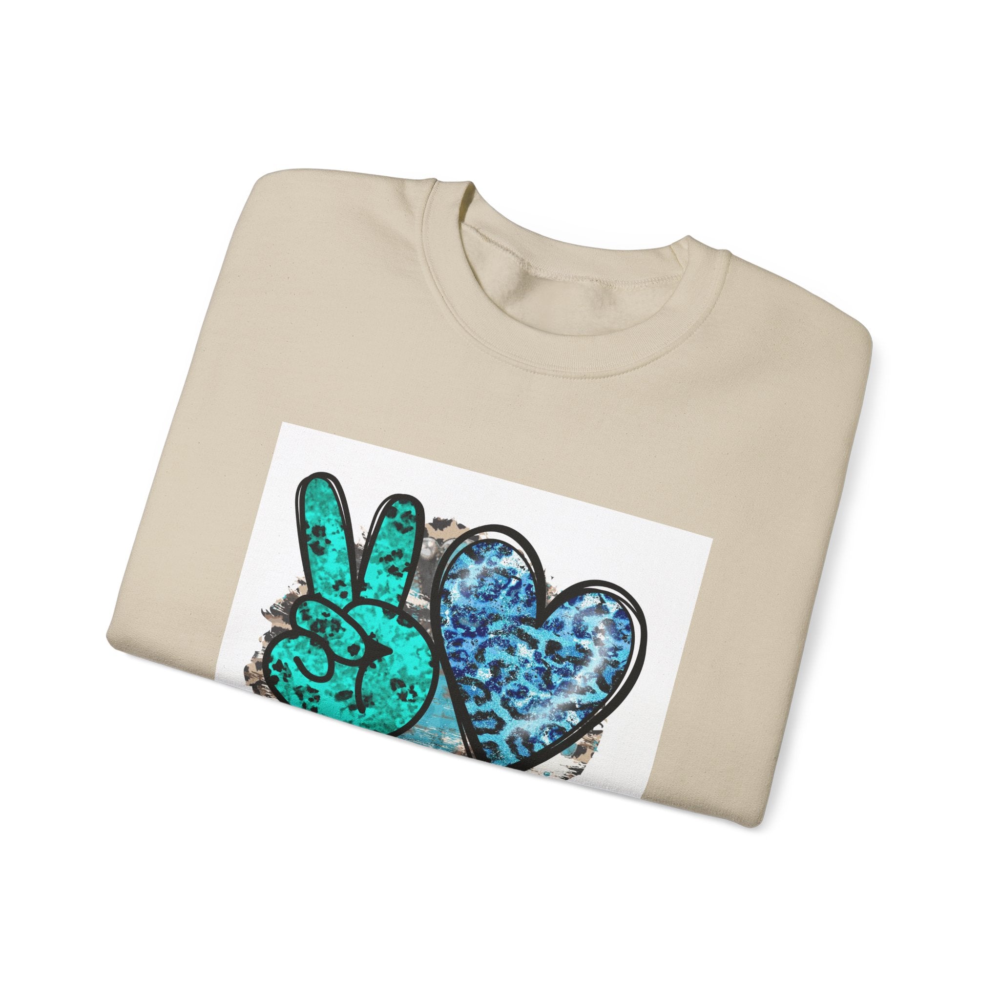 Rodeo Peace & Heart Crewneck Sweatshirt