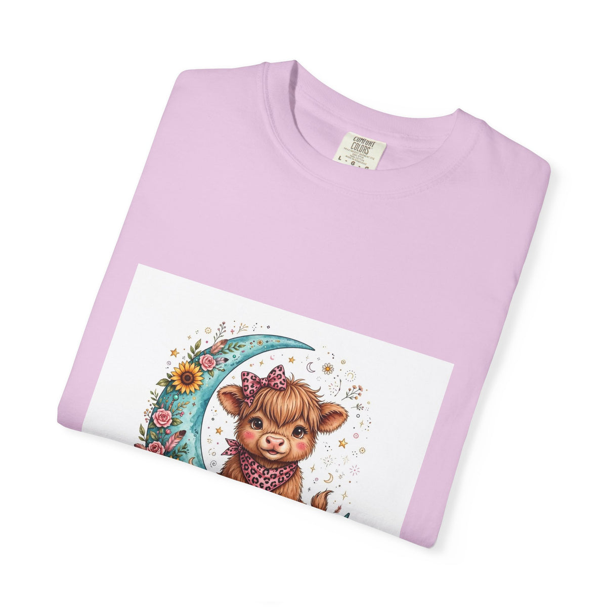 Cow Cute T-Shirt – "Love You to the Moon & to the Ranch" Graphic Tee