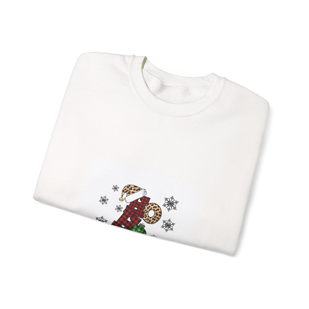 2023 Cozy Christmas Crewneck Sweatshirt — Festive '2023' Snowflake Design