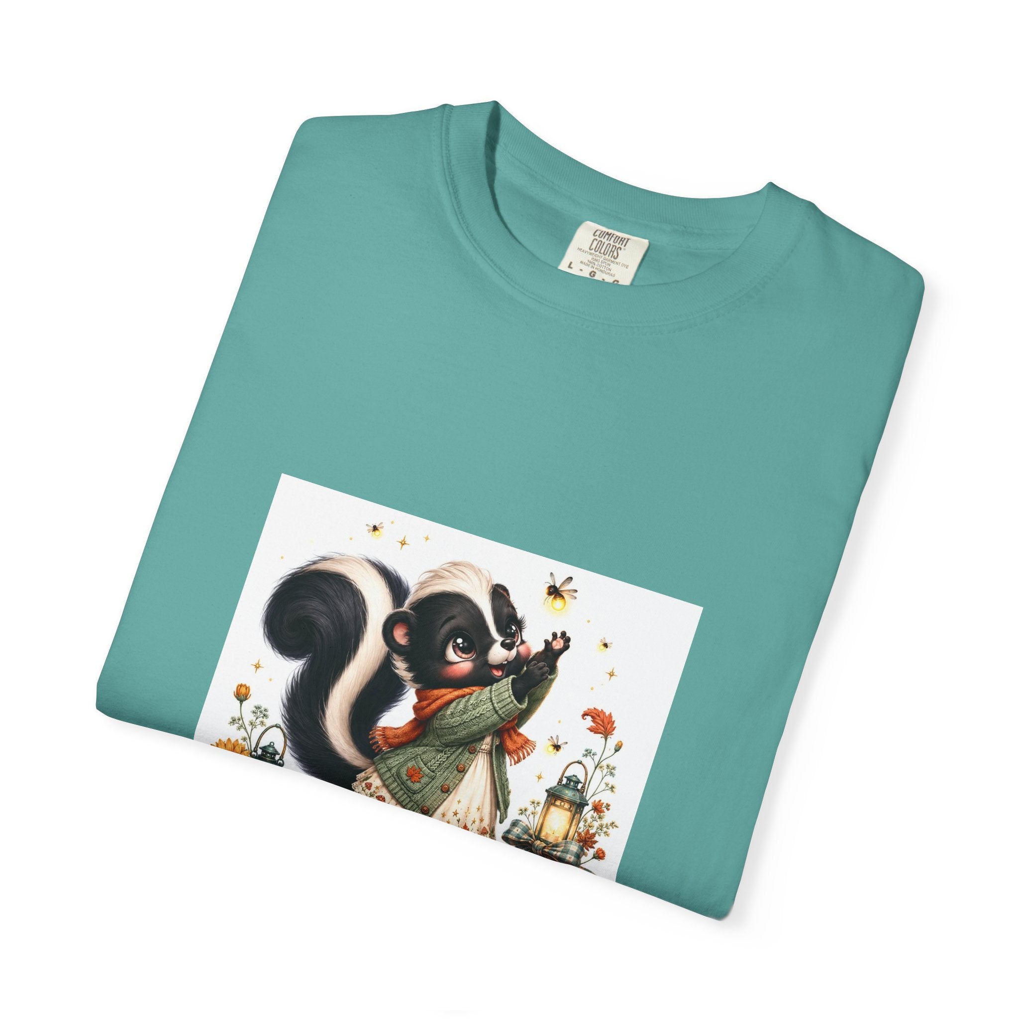 Chasing the Last Firefly Skunk Graphic T-Shirt