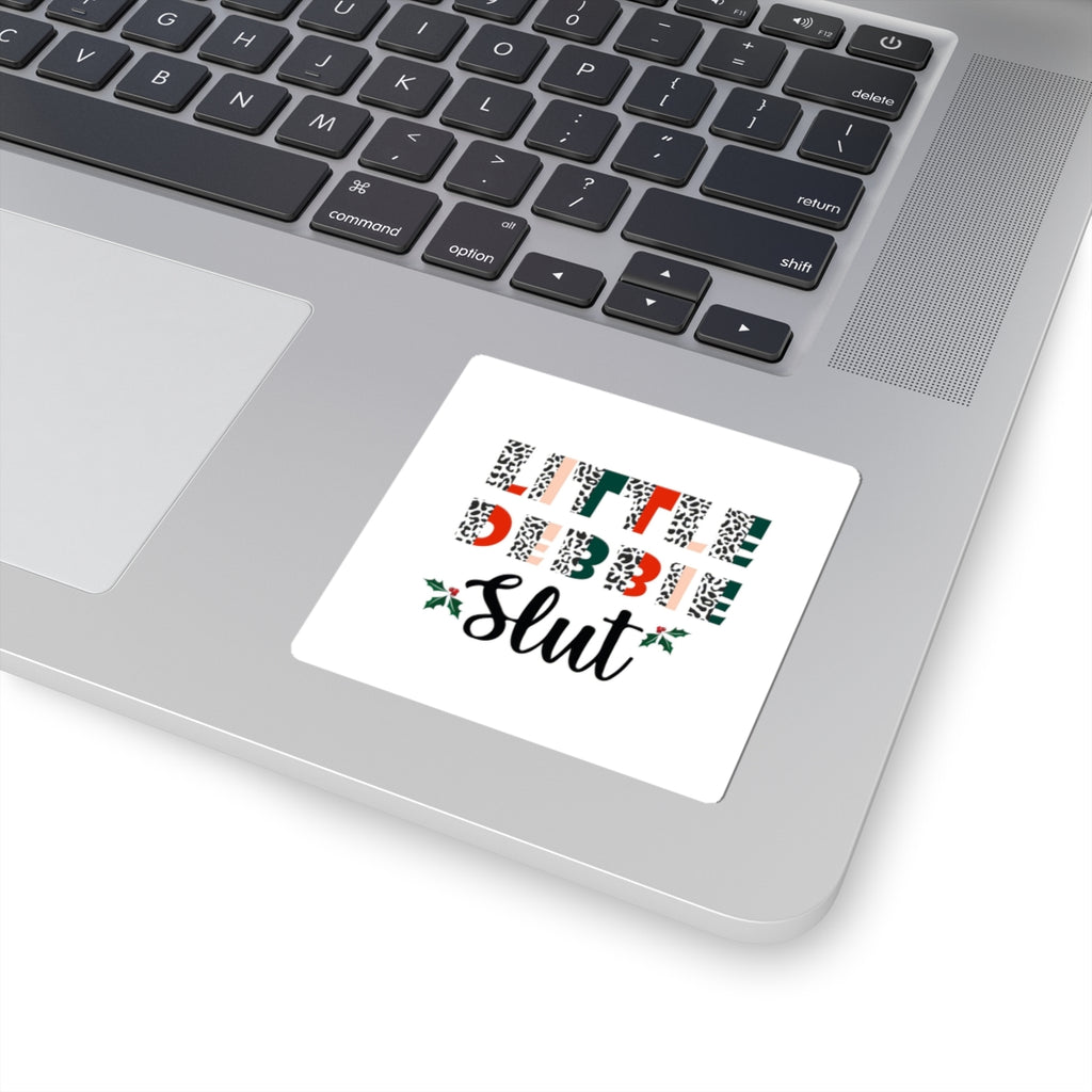 Sticker — "Little Debbie Slut" Holiday Kiss-Cut Sticker