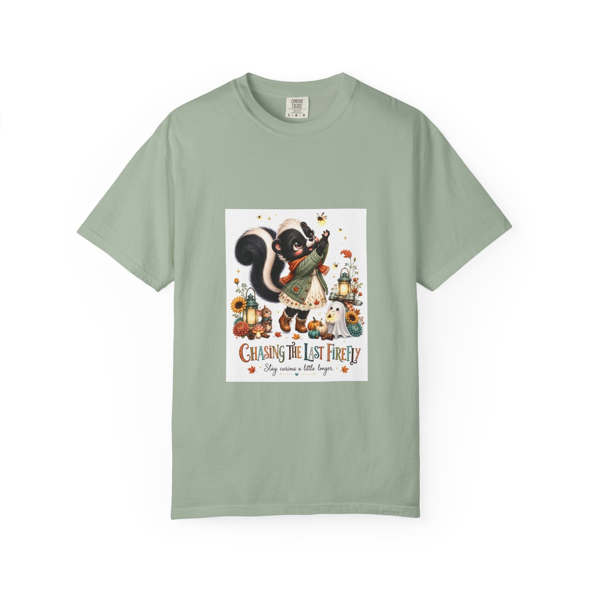 Chasing the Last Firefly Skunk Graphic T-Shirt