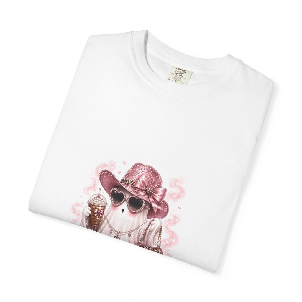 Cowboy Ghost Graphic T-Shirt — Cute Spooky Western Halloween Tee