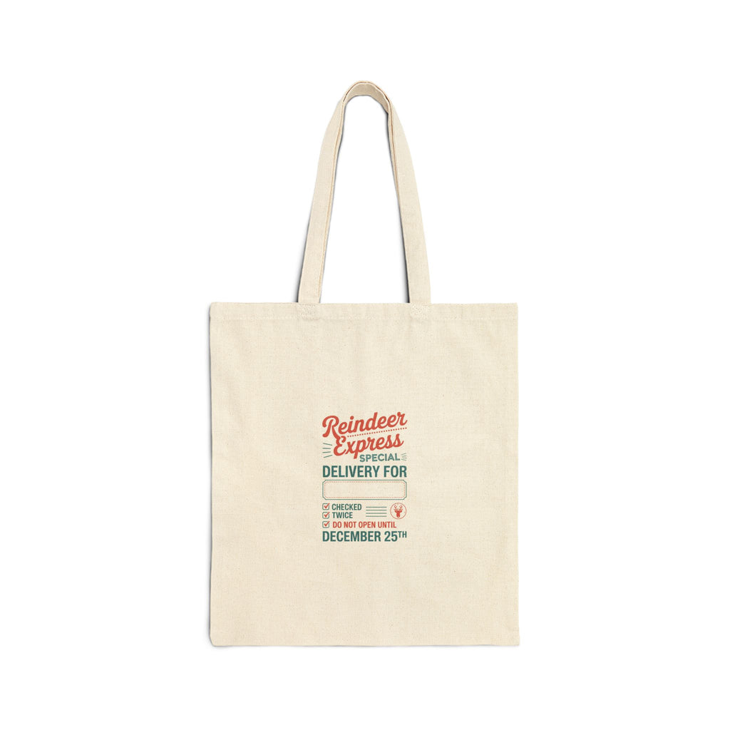 Cotton Canvas Tote Bag