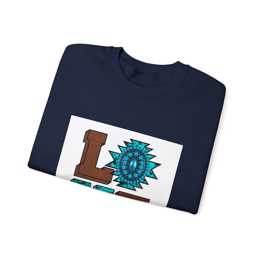 LOVE Southwestern Crewneck Sweatshirt
