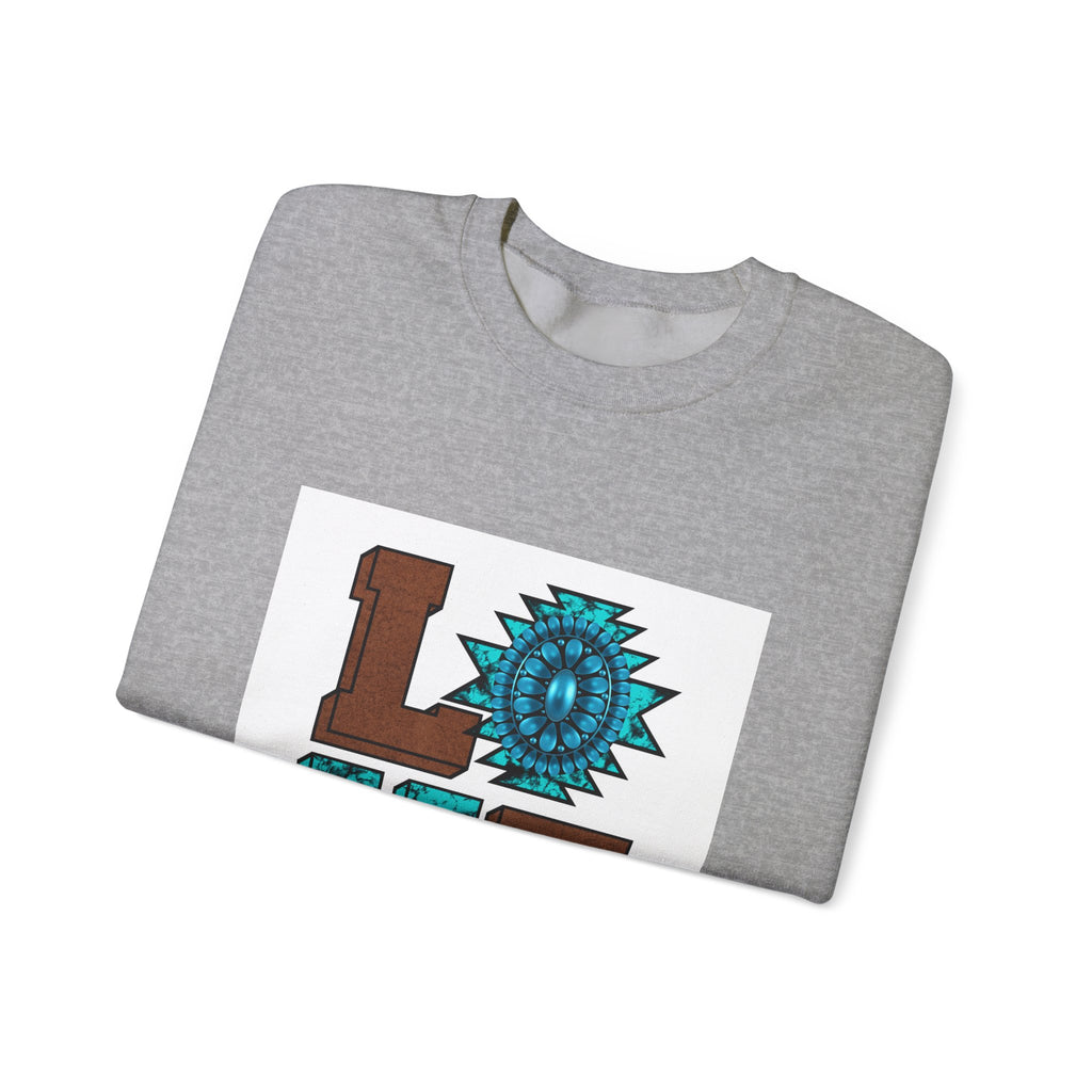 LOVE Southwestern Crewneck Sweatshirt