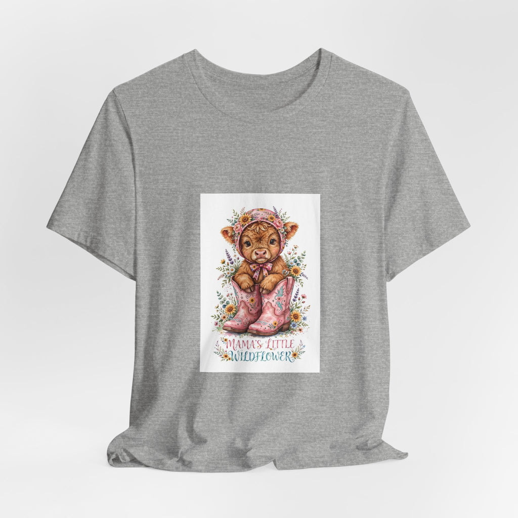Mama's Little Wildflower Baby Bear Tee