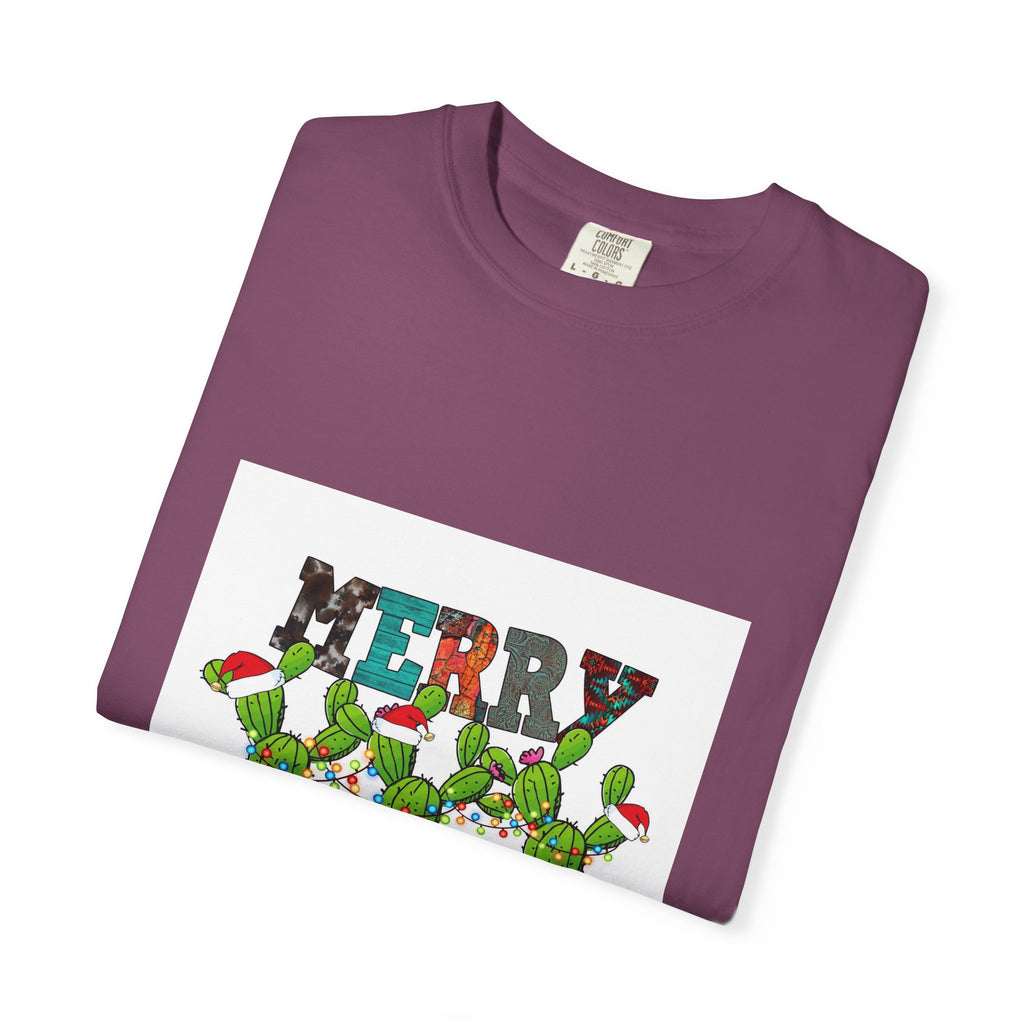 Merry Christmas Cactus T-Shirt