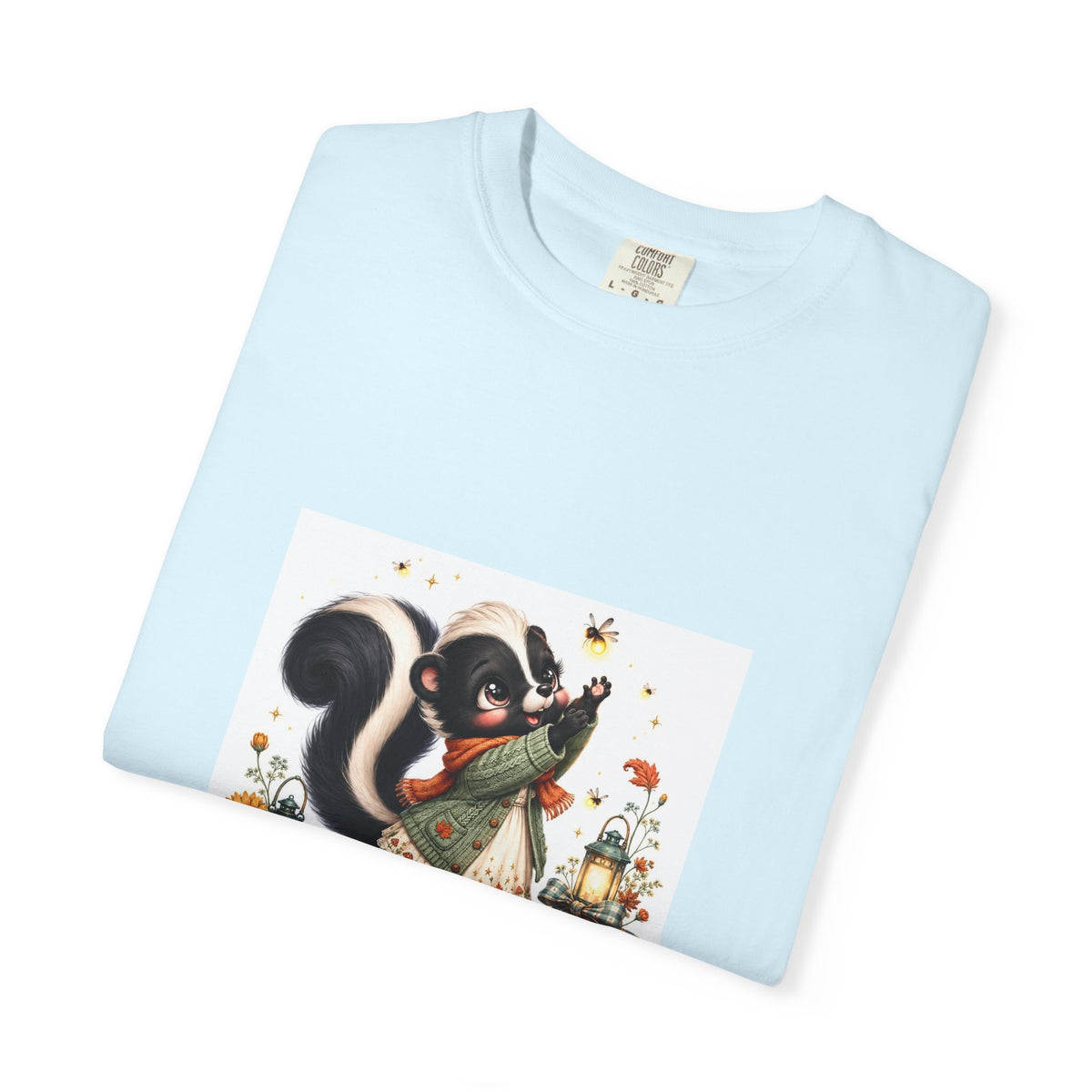 Chasing the Last Firefly Skunk Graphic T-Shirt