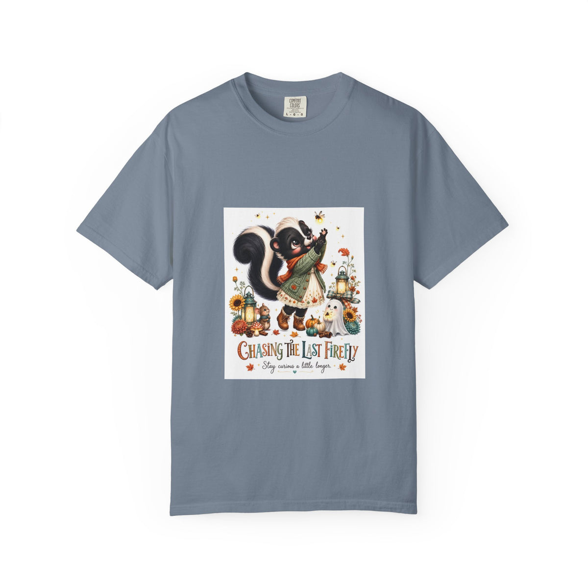 Chasing the Last Firefly Skunk Graphic T-Shirt