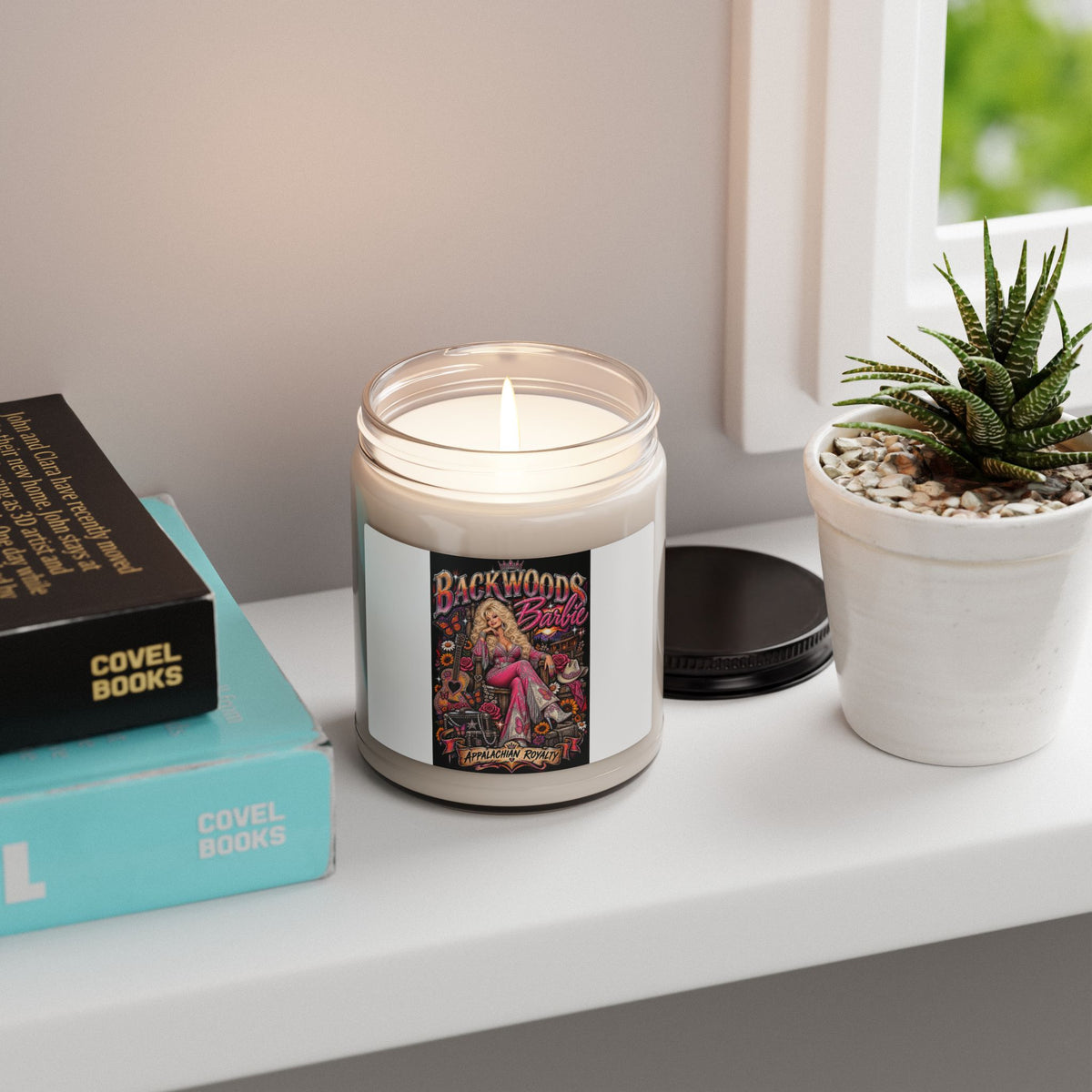 Backwoods Barbie Scented Soy Candle — 9oz Appalachian Roots Fragrance